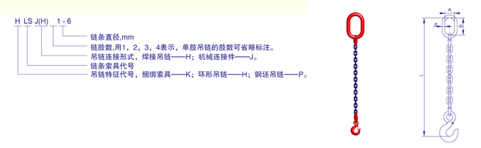 巨力S6級單肢鏈條索具產(chǎn)品展示