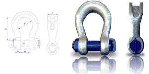 巨力扁平卸扣產(chǎn)品展示