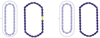 巨力T8級(jí)環(huán)形鏈條索具產(chǎn)品展示